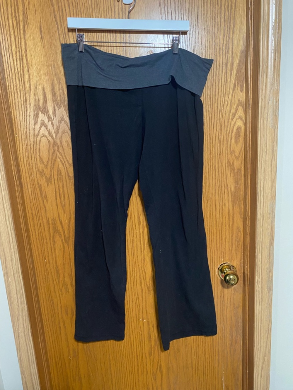 Fold over waistband lounge pants